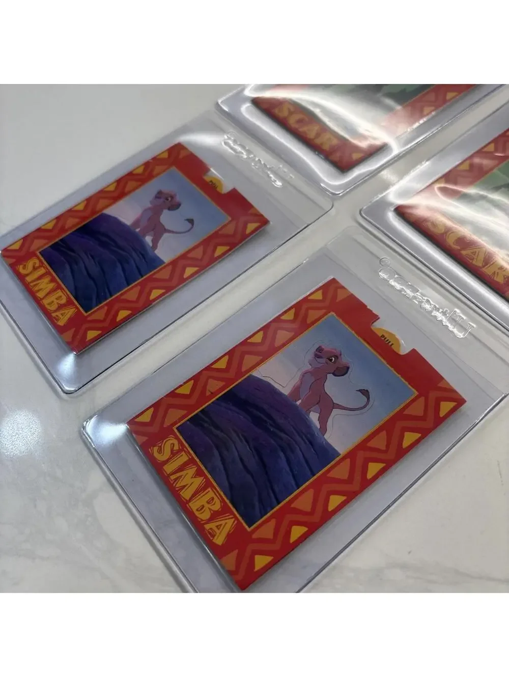 Skybox The Lion King Pull Tabs Lot Of 6: P1, P2, P5